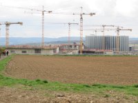 ...der Baustelle des neuen Haribo-Areals.